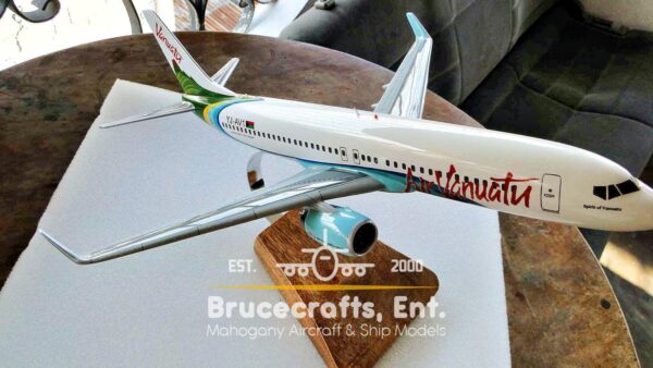 Model of B737-800 Air Vanuatu with detailed craftsmanship.